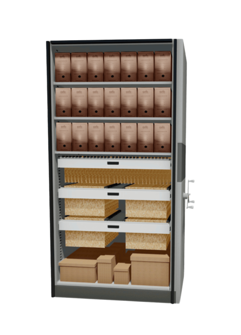 FACE - CAIXA BOX, PASTA SISPENSA FRONTAL